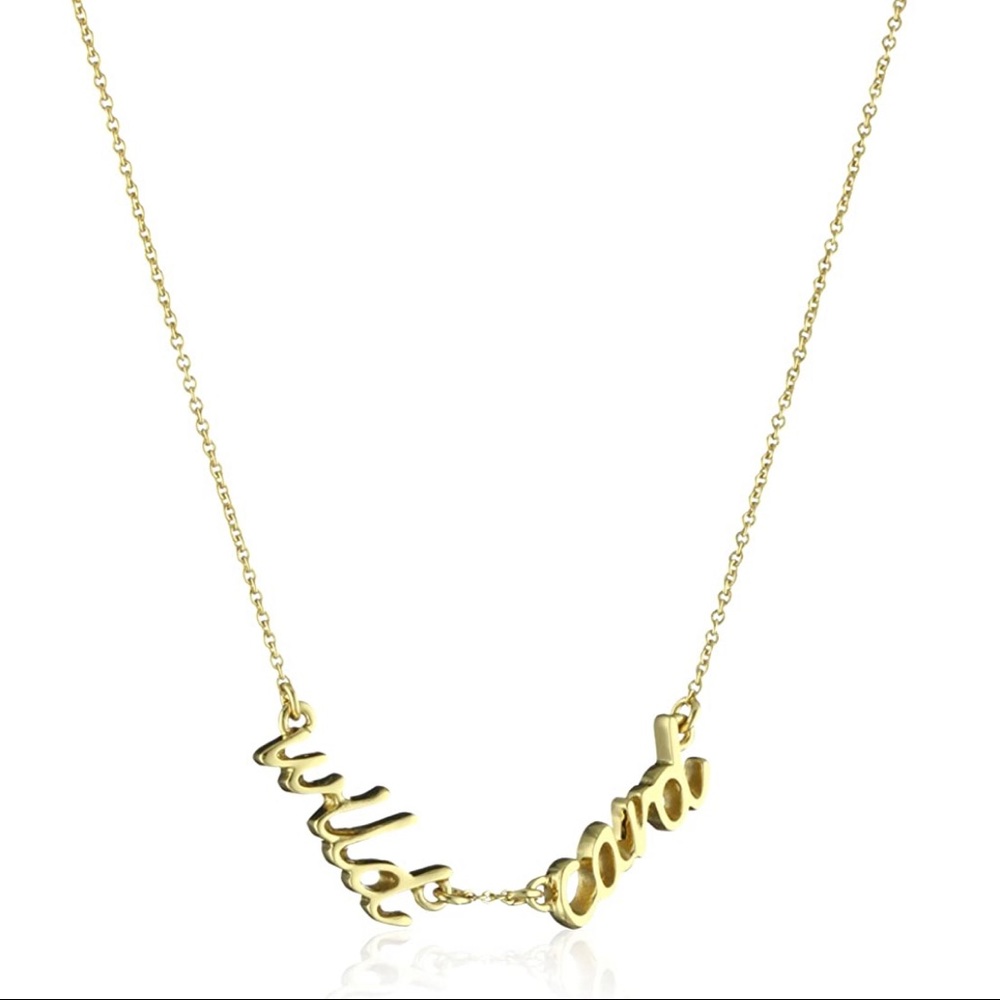 Authentic Kate Spade "Wild Card" Necklace.